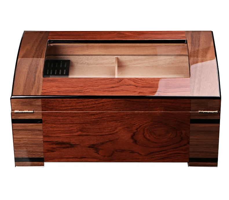 Luxury Cedar Wood Cigar Humidor for 65 Cigars