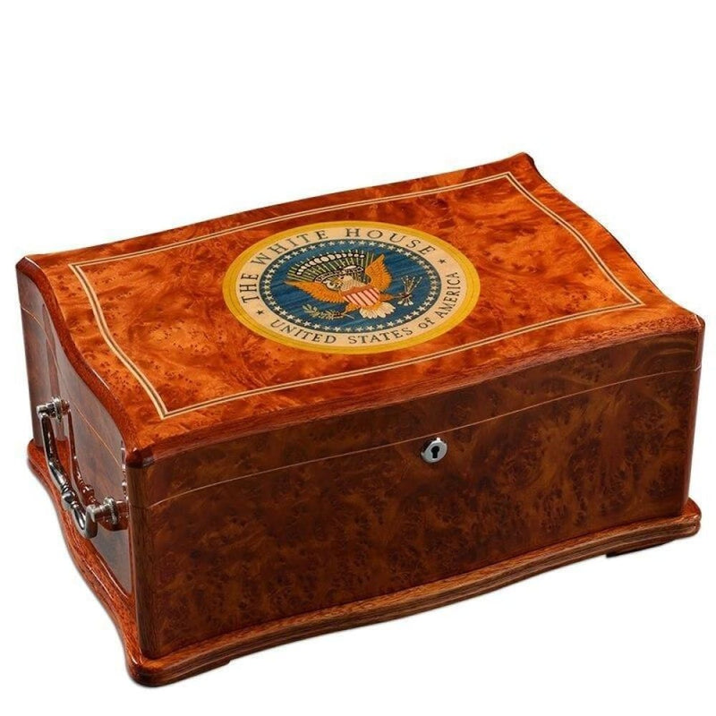 Luxury Humidor Box for 100 Cigars with Humidifier