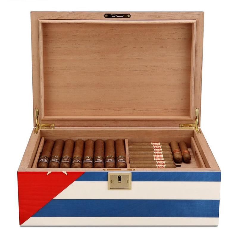 Luxury Cedar Wood Cigar Humidor for 180 Cigars