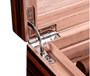 Luxury Cedar Cigar Humidor Box - 100+ Capacity
