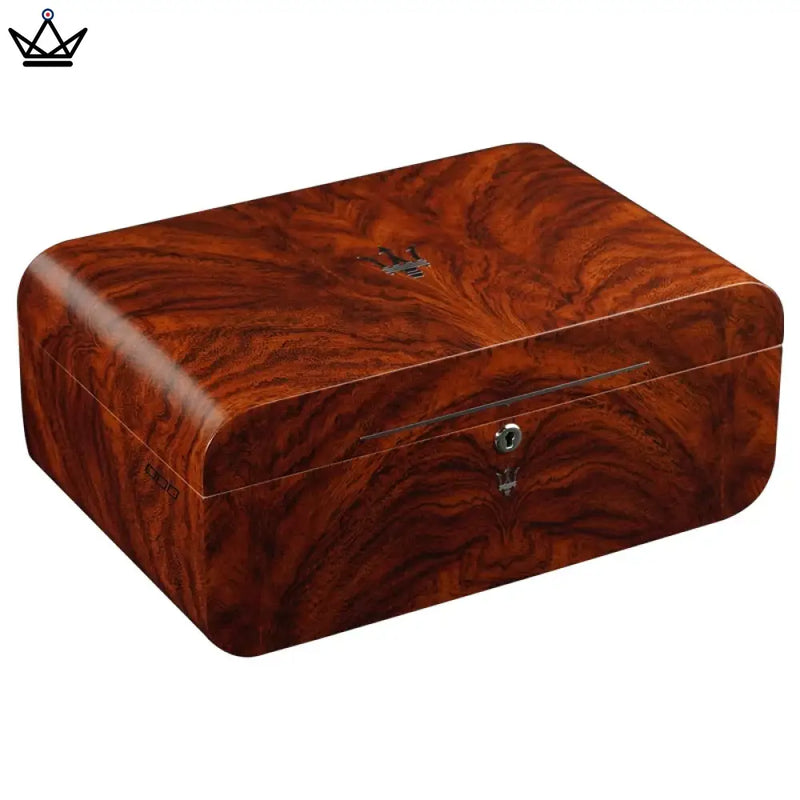 Luxury Cedar Cigar Humidor Box with Hygrometer