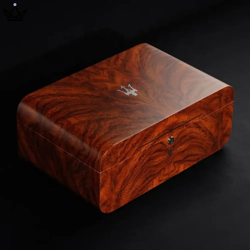 Luxury Cedar Cigar Humidor Box with Hygrometer