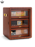 Luxury Cedar Cigar Humidor with Electronic Hygrometer