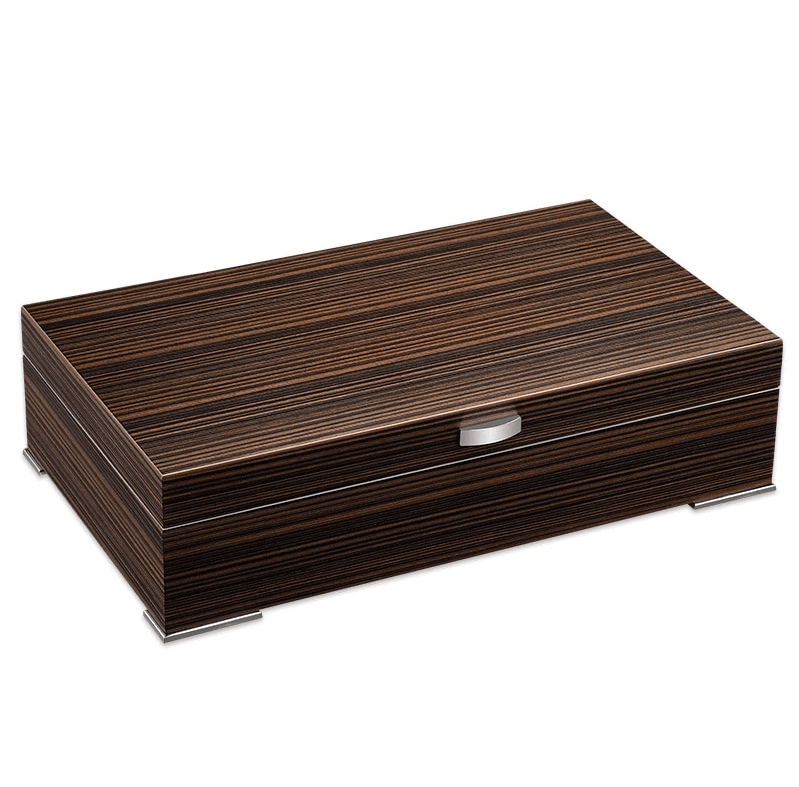 Luxury Cedar Cigar Humidor Box - Optimal Preservation