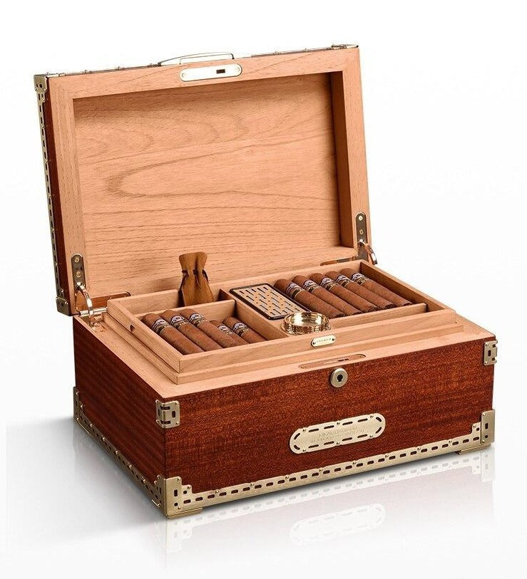 Luxury Limited Edition Cigar Humidor - 110 Capacity