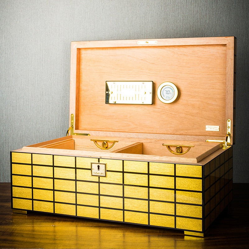 Luxury Spanish Cedar Cigar Humidor - Limited Edition