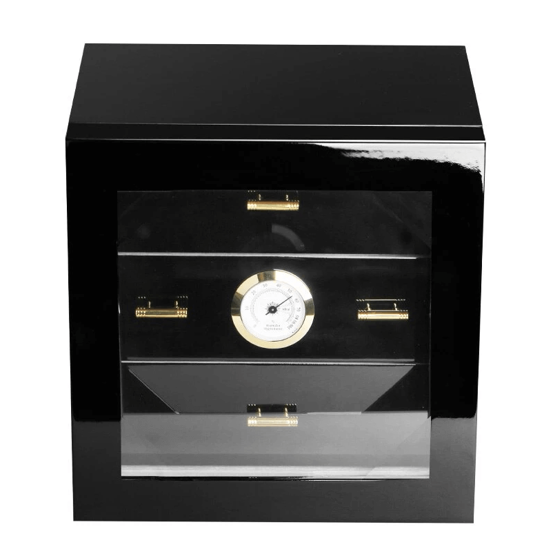 Luxury Modern Cigar Humidor with Integrated Humidifier