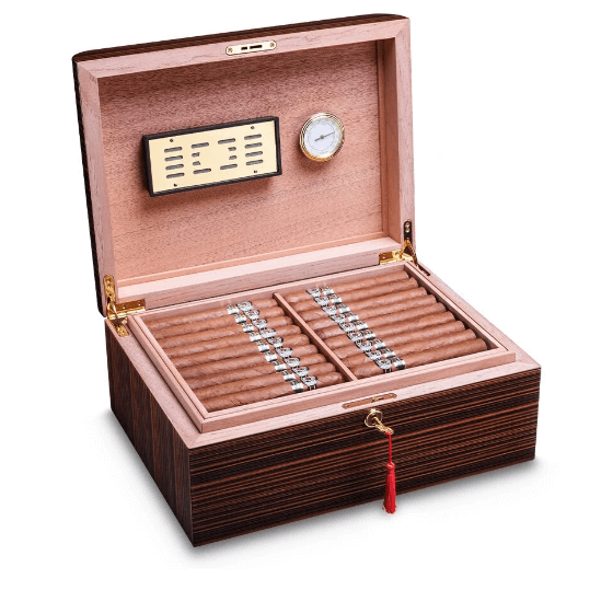 Luxury Cigar Humidor Cabinet - 150 Capacity