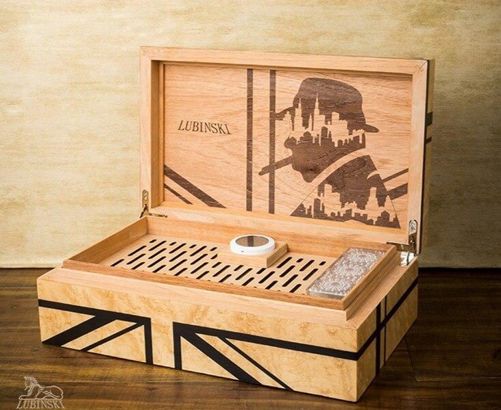 Limited Edition Luxury Cedar Cigar Humidor Box