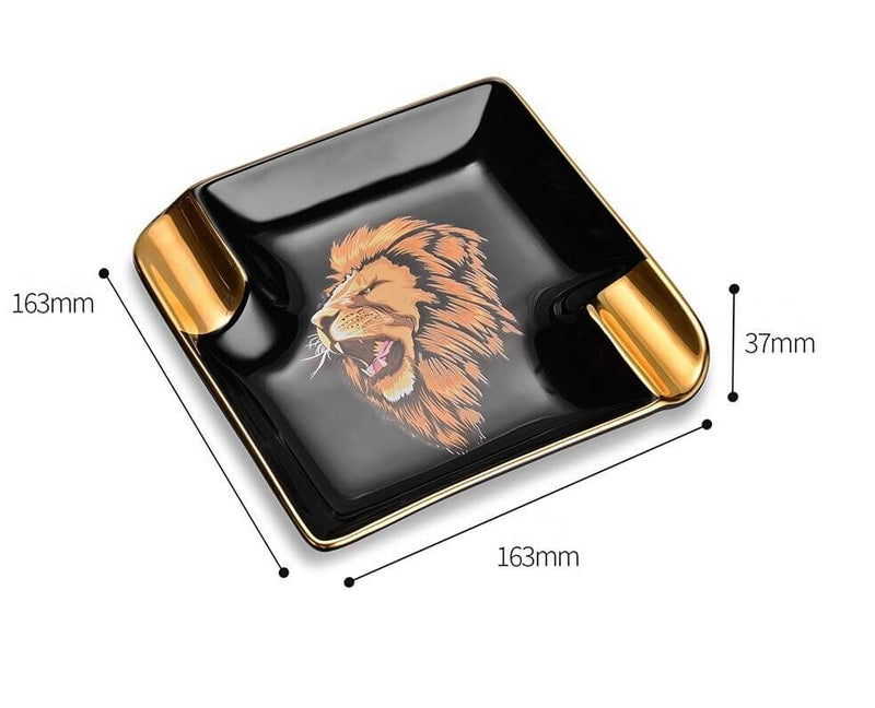 Unique Ceramic Cigar Ashtray - Luxury & Style