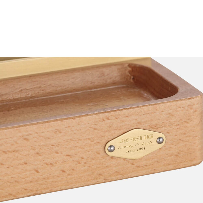 Luxury Wooden Cigar Ashtray for Connoisseurs