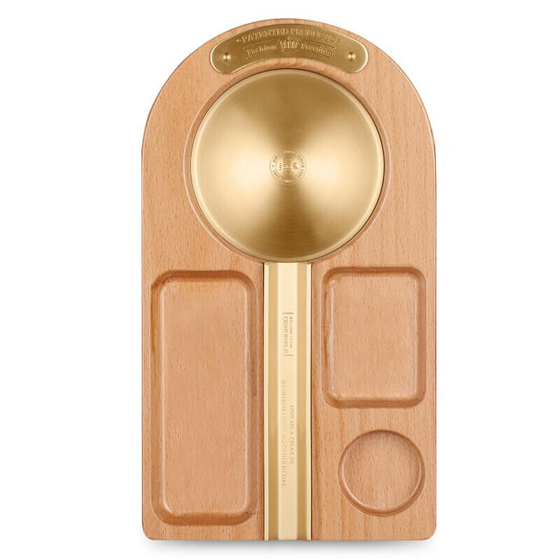 Luxury Wooden Cigar Ashtray for Connoisseurs