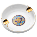 Ceramic Cigar Ashtray - Elegant White Design