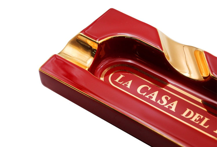 Elegant Ceramic Cigar Ashtray - Limited Edition