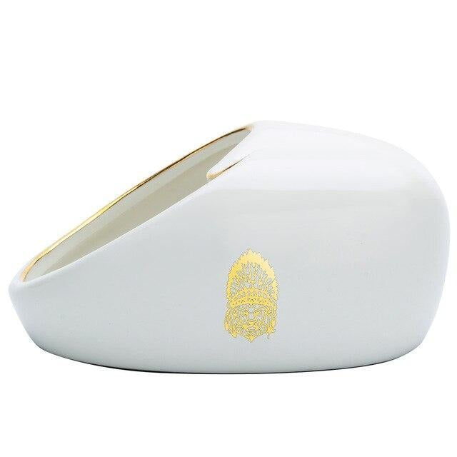 Luxury Ceramic Cigar Ashtray - Personalized Elegance