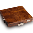 Luxury Wooden and Gold Cigar Ashtray