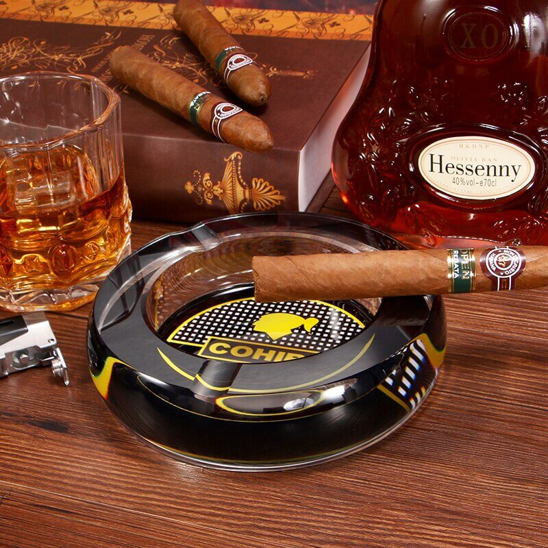 Crystal Cigar Ashtray - Luxury Edition