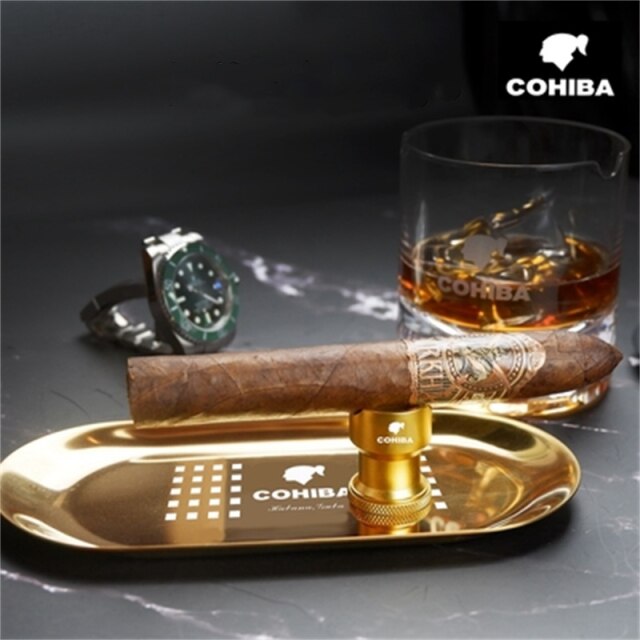 Luxury Crystal Cigar Ashtray for Sophisticated Smokers