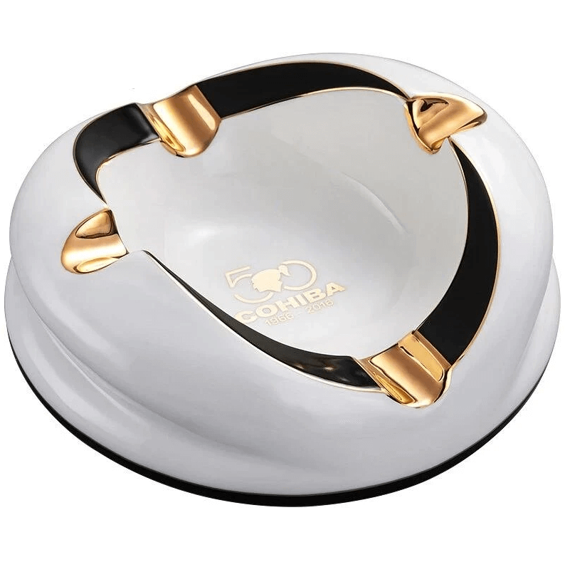 Luxury Ceramic Cigar Ashtray - 4 Rests