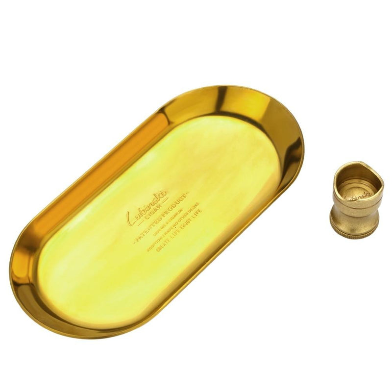 Luxury Gold Antique Brass Cigar Ashtray