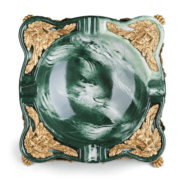 Luxury Cigar Ashtray - Imperial Celadon Design