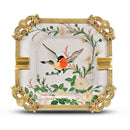 Luxury Porcelain & Bronze Cigar Ashtray - Limited Edition