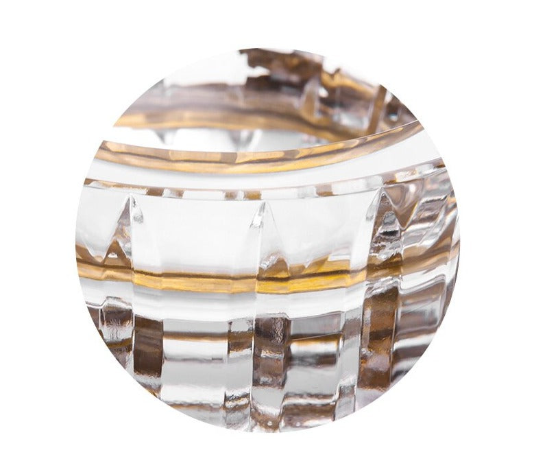 Luxury Crystal Cigar Ashtray for Connoisseurs