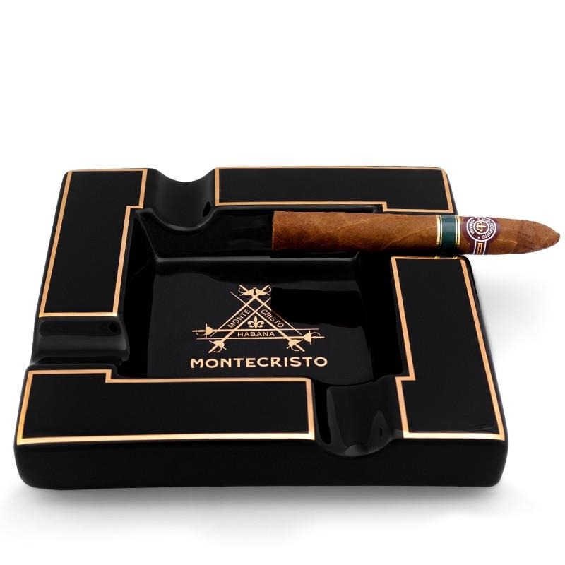 Luxury Ceramic Cigar Ashtray for Connoisseurs