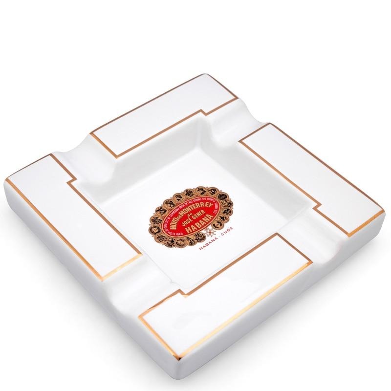 Luxury Ceramic Cigar Ashtray for Connoisseurs