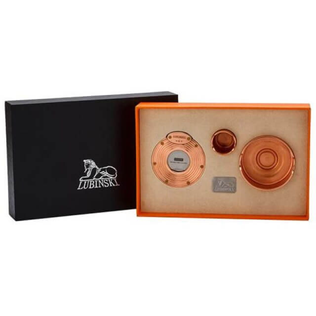 Elegant Cigar Gift Box Set with Cutter and Ashtray