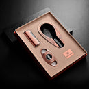Luxury Engraved Cigar Box Set with Accessories