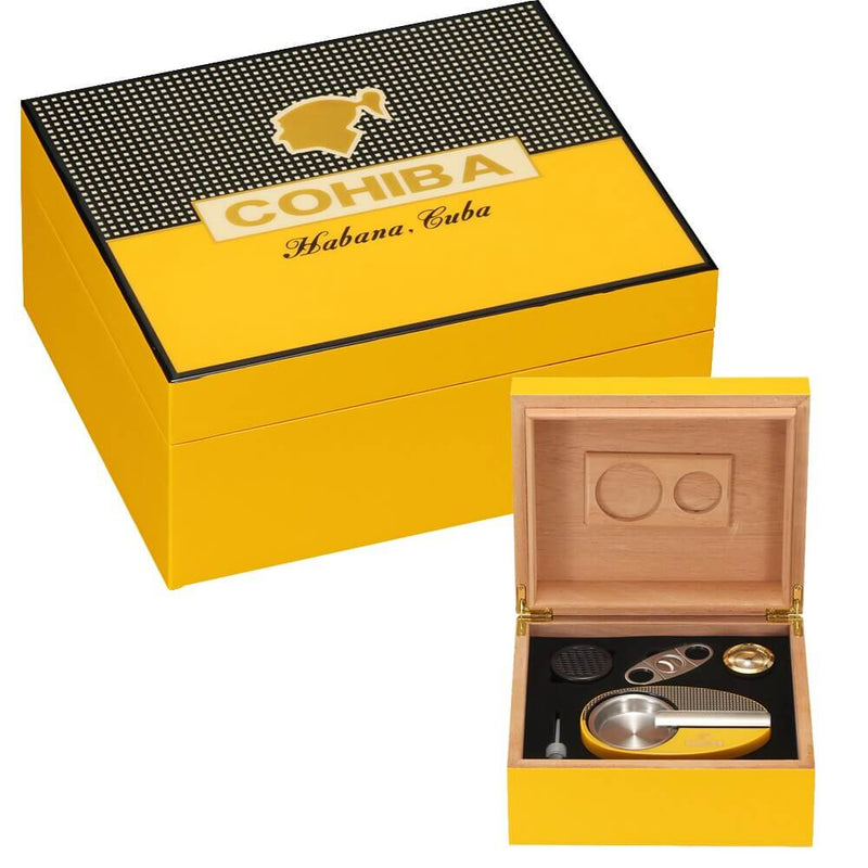 Ultimate Cigar Gift Set with Humidor and Accessories