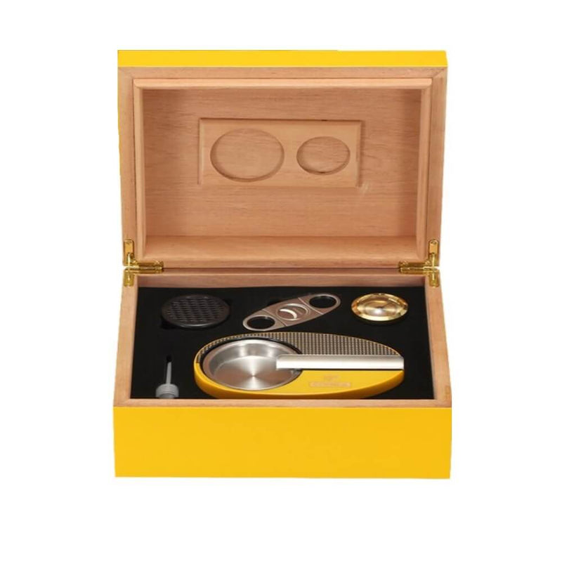 Ultimate Cigar Gift Set with Humidor and Accessories