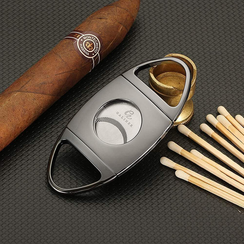 Luxury Cigar Gift Box: Electric Humidor Set