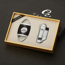 Luxury Cigar Gift Box: Electric Humidor Set