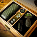 Luxury Cedar Cigar Gift Box with Accessories