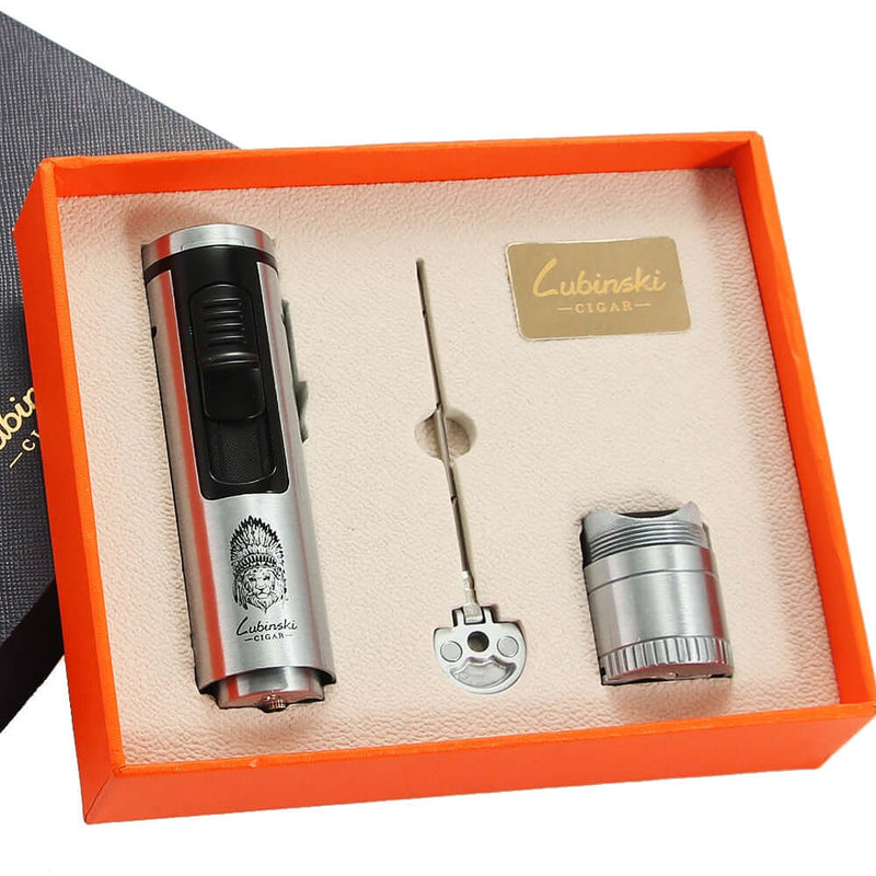 Luxurious Christmas Cigar Gift Box with Accessories