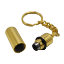 Gold Chain Cigar Punch Cutter - Luxury & Precision
