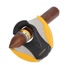 Top Double Blade Cigar Cutter Oval Design