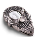 Skull Design Double Blade Custom Cigar Cutter