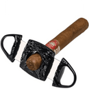 Premium Double Blade Cigar Cutter - Serpent Spirit