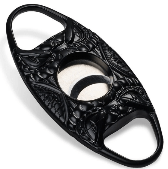 Premium Double Blade Cigar Cutter - Serpent Spirit