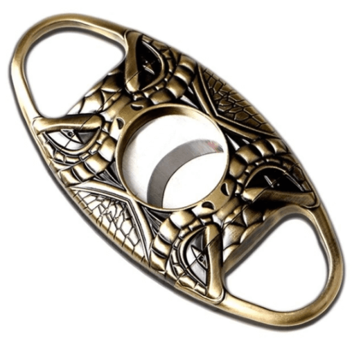 Premium Double Blade Cigar Cutter - Serpent Spirit