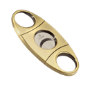 Gold Double Blade Cigar Cutter - Luxury Accessory