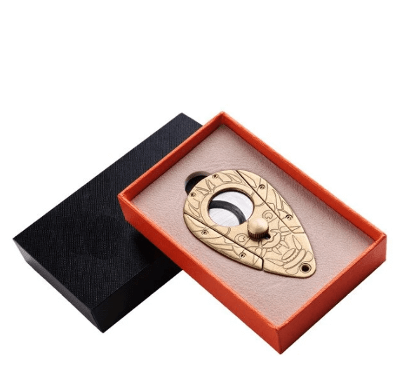 Cool Double Blade Cigar Cutter – Dragon Design