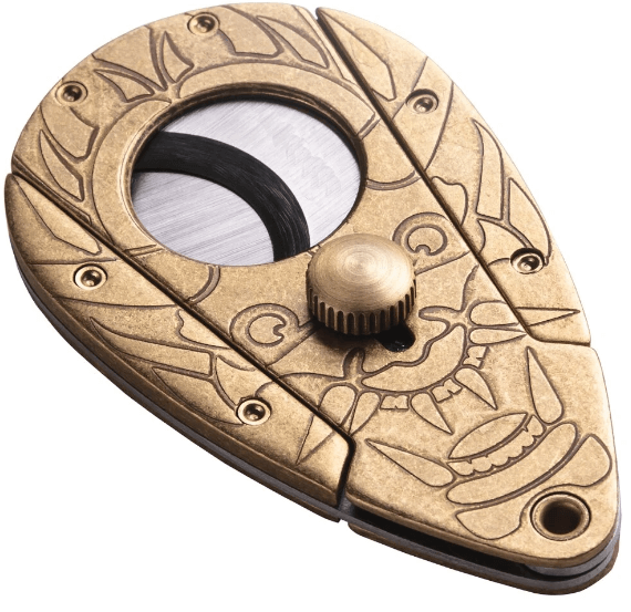 Cool Double Blade Cigar Cutter – Dragon Design