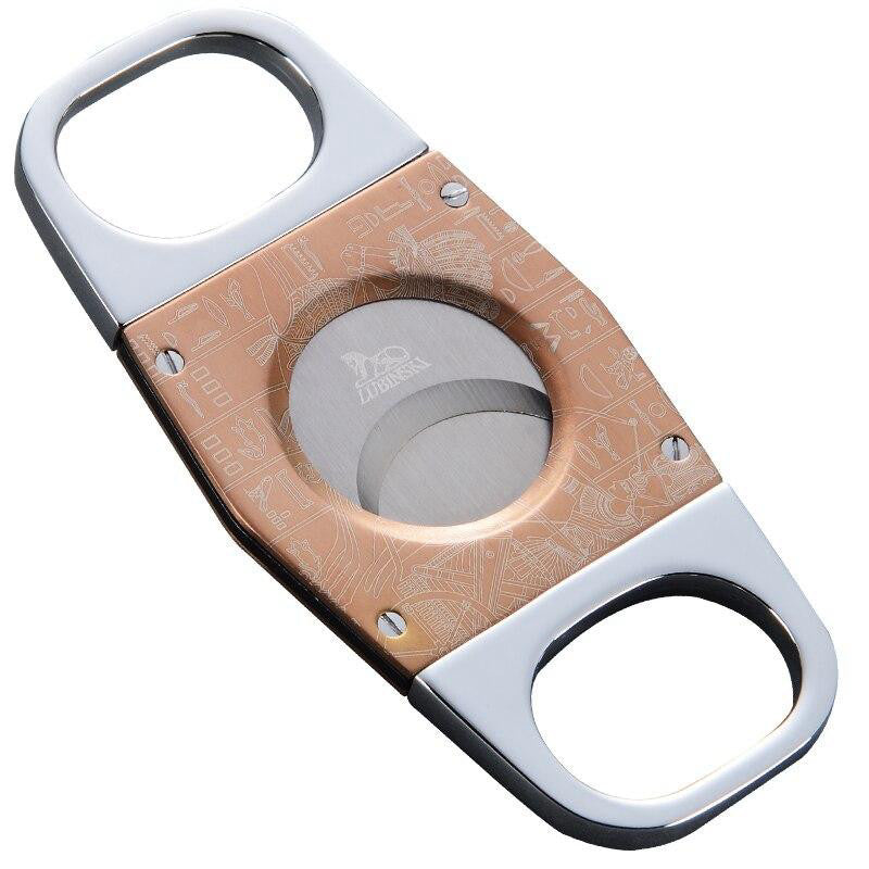 Luxury Egyptian Stainless Steel Cigar Cutter