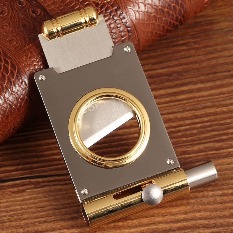 Luxury Stainless Steel Guillotine Cigar Cutter