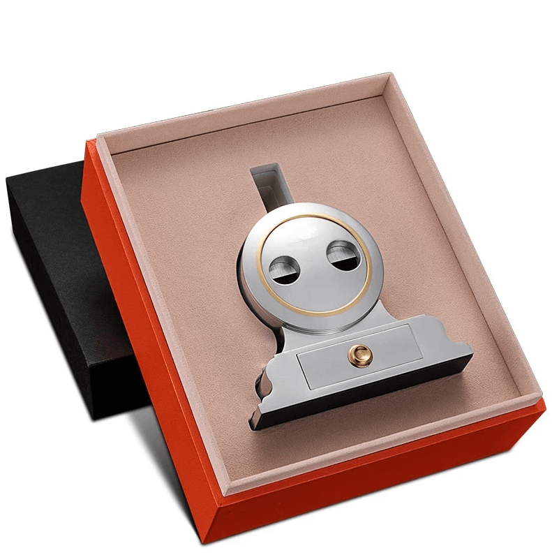 Luxury Guillotine Cigar Cutter for Discerning Aficionados