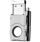 Luxury Guillotine Cigar Cutter with Built-in Punch